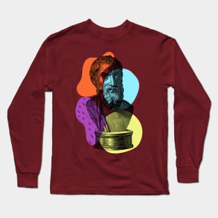 Epicurus the Greek Philosopher Long Sleeve T-Shirt